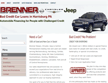 Tablet Screenshot of harrisburgbadcreditcarloans.com